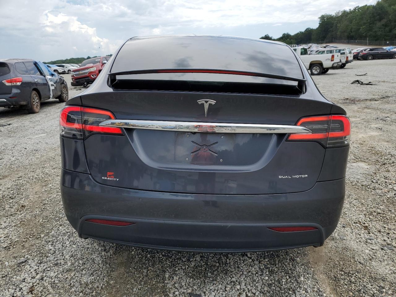 2020 Tesla Model X VIN: 5YJXCBE27LF303715 Lot: 61717145