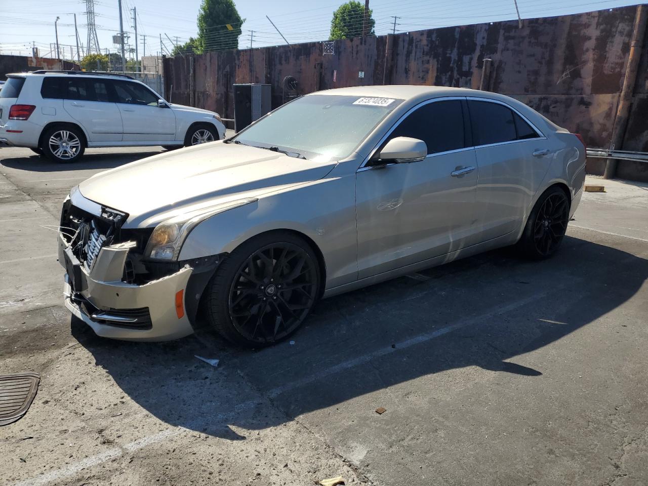 2015 Cadillac Ats Luxury 2.0L იყიდება Wilmington-ში, CA - Front End