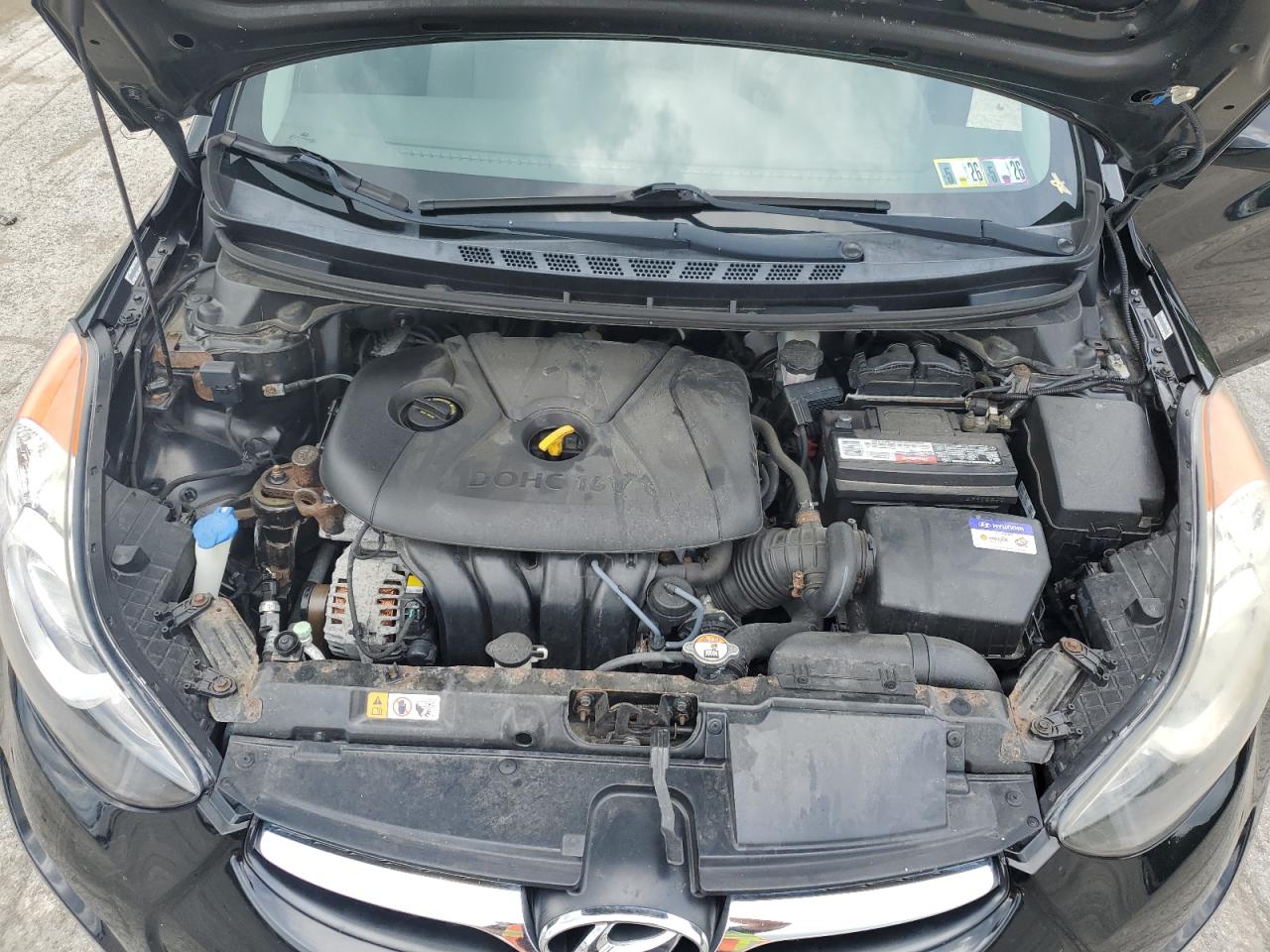 2013 Hyundai Elantra Gls VIN: KMHDH4AE2DU813801 Lot: 61688905