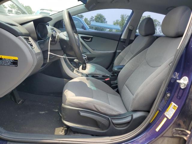 Sedans HYUNDAI ELANTRA 2013 Granatowy