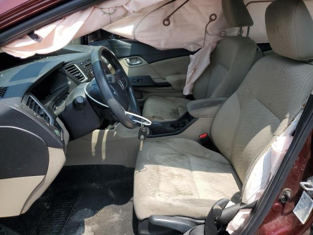  HONDA CIVIC 2014 Burgundy