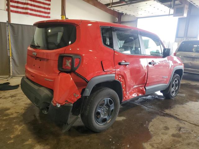  JEEP RENEGADE 2018 Czerwony