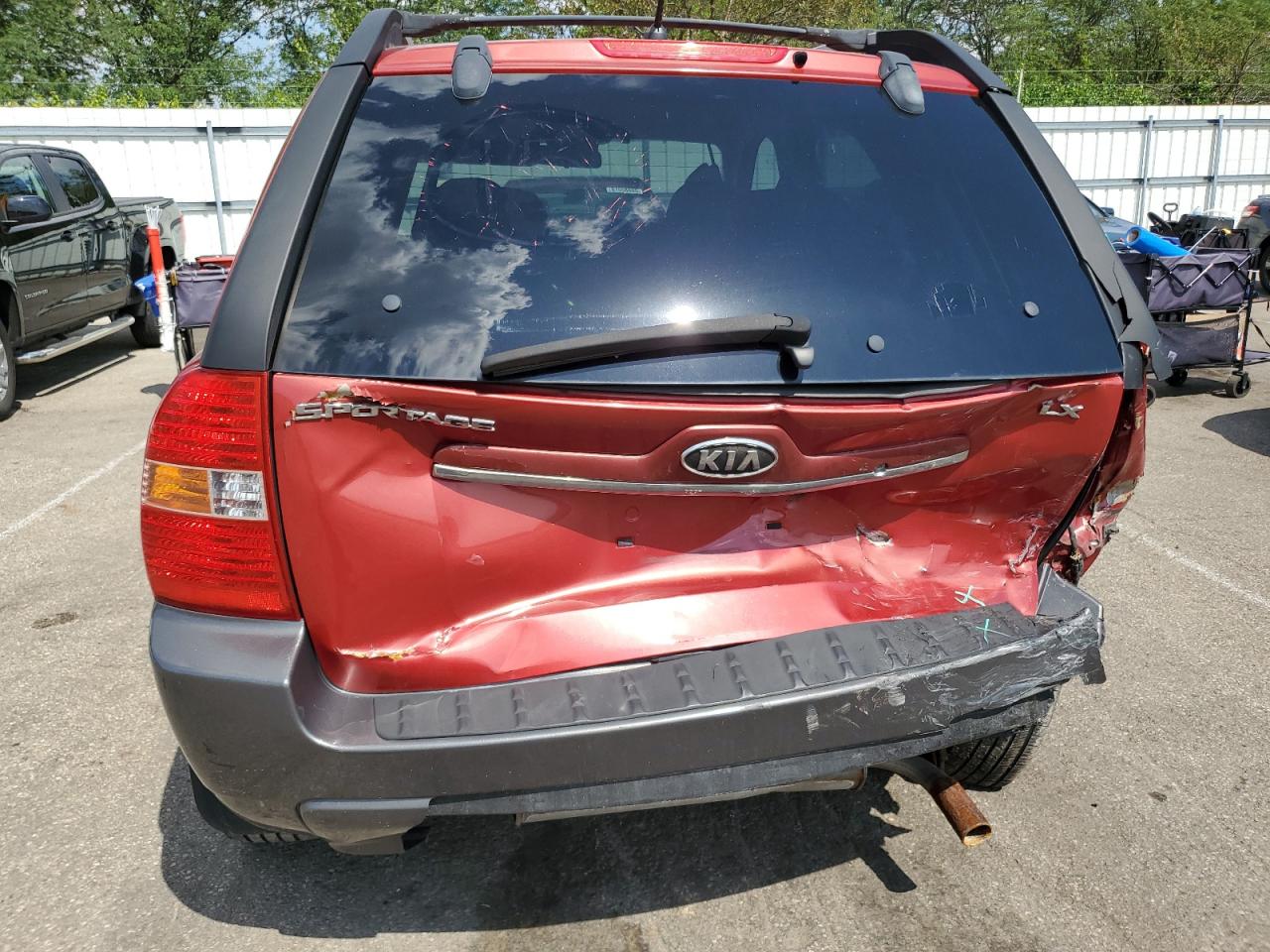 2008 Kia Sportage Lx VIN: KNDJF724187530802 Lot: 62005235