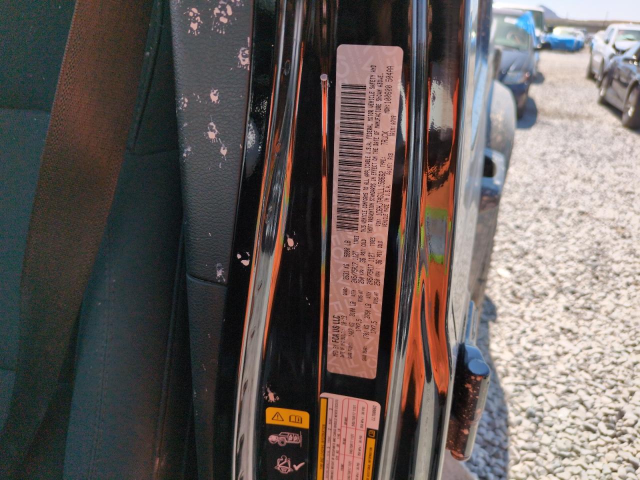 2020 Jeep Gladiator Sport VIN: 1C6HJTAG1LL158662 Lot: 60074745