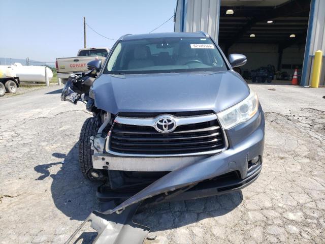  TOYOTA HIGHLANDER 2014 Синий