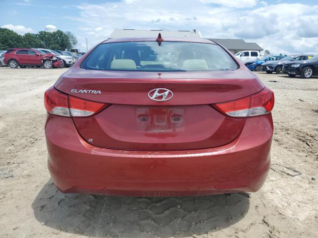  HYUNDAI ELANTRA 2012 Red