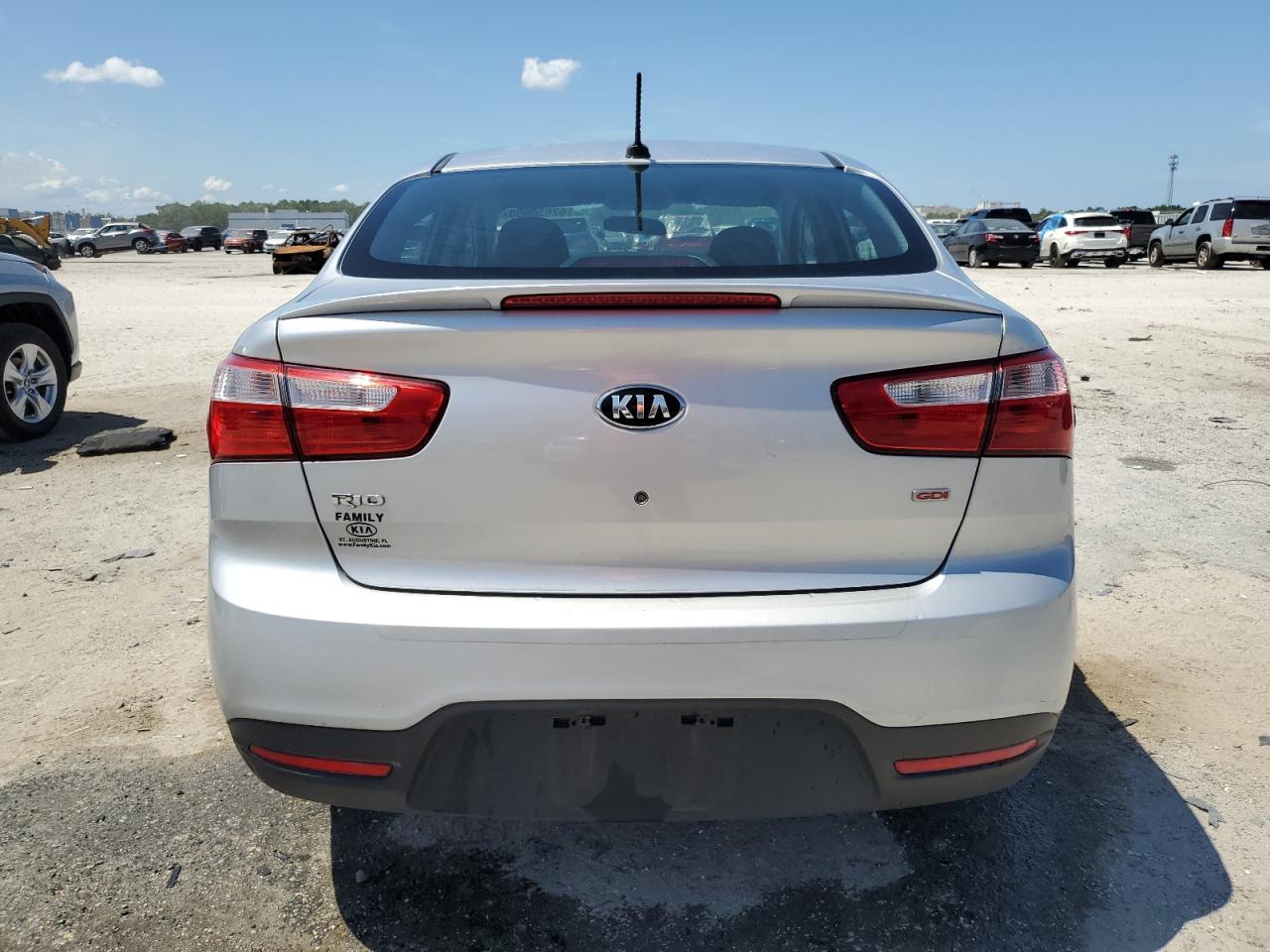 2013 Kia Rio Lx VIN: KNADM4A3XD6175779 Lot: 62653005
