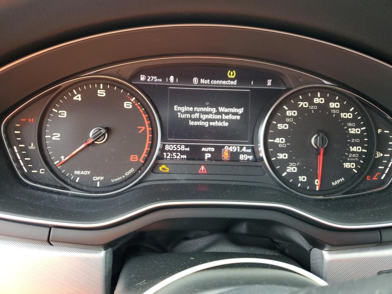 2018 Audi A4 Premium VIN: WAUKMAF45JA084922 Lot: 62641655