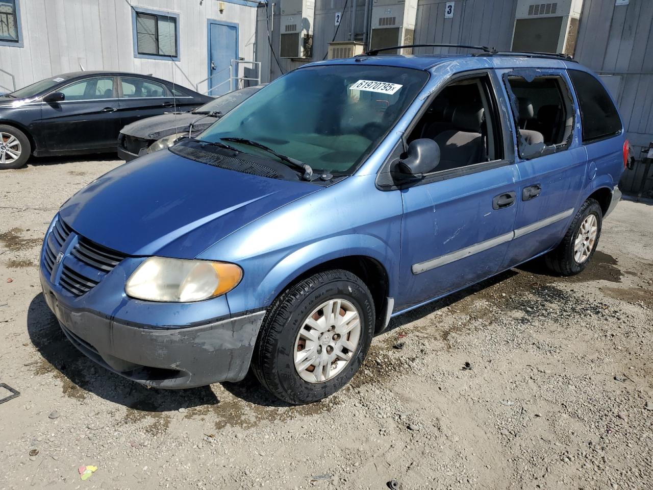 2007 Dodge Caravan Se იყიდება Los Angeles-ში, CA - Side