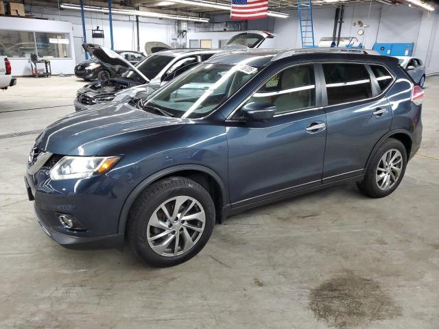  NISSAN ROGUE 2014 Granatowy