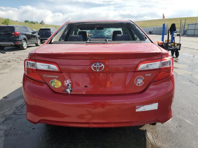  TOYOTA CAMRY 2013 Red