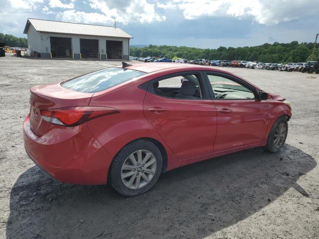  HYUNDAI ELANTRA 2015 Красный