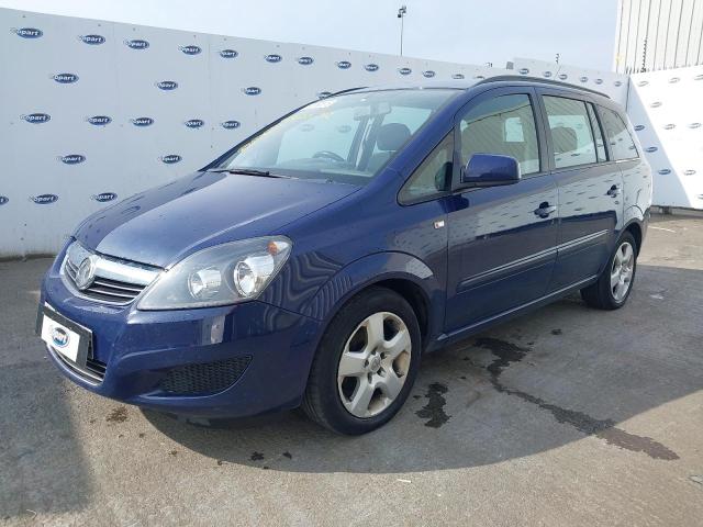 2013 VAUXHALL ZAFIRA EXC for sale at Copart WHITBURN