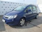 2013 VAUXHALL ZAFIRA EXC for sale at Copart WHITBURN