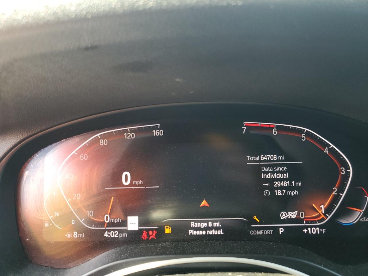 2020 BMW X4 xDrive30I VIN: 5UX2V1C04LLE68183 Lot: 62553045