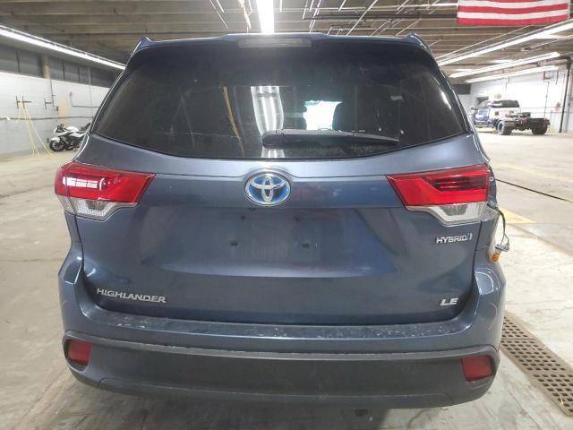  TOYOTA HIGHLANDER 2018 Синий