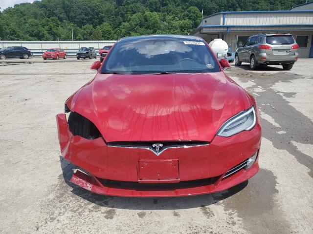  TESLA MODEL S 2020 Czerwony