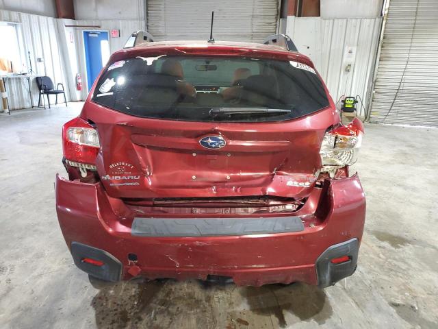  SUBARU CROSSTREK 2017 Czerwony