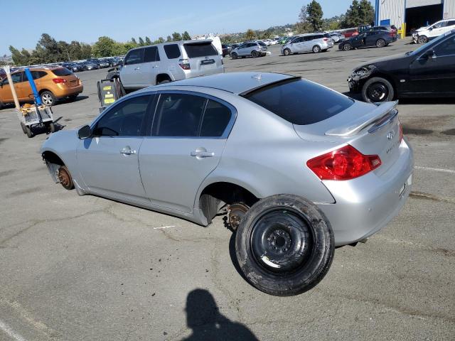  INFINITI G37 2012 Srebrny