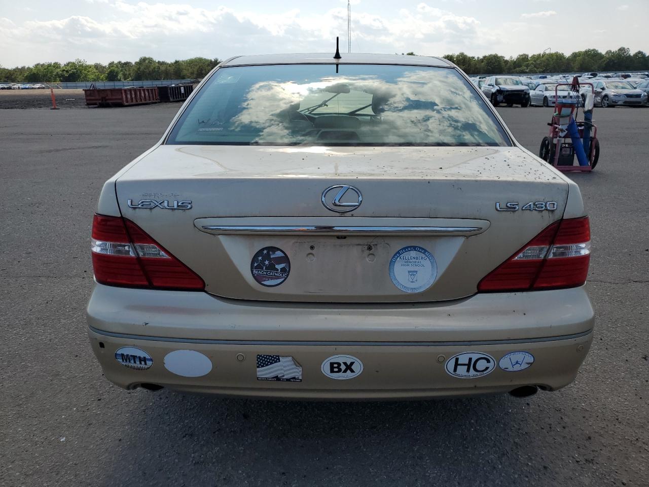 2005 Lexus Ls 430 VIN: JTHBN36FX55016190 Lot: 58838955
