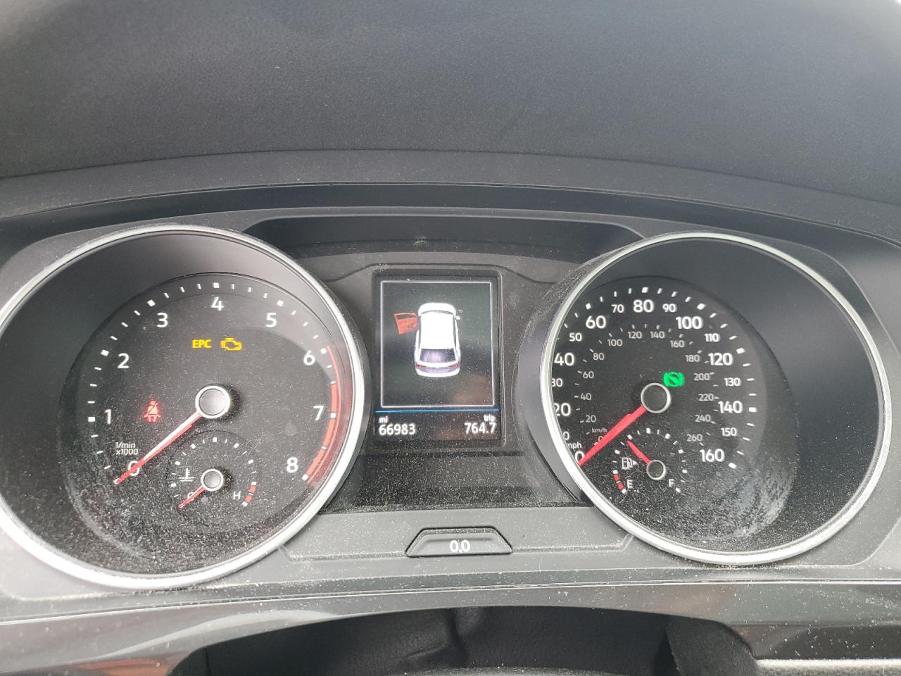 2019 Volkswagen Tiguan Se VIN: 3VV2B7AX3KM176145 Lot: 61015585