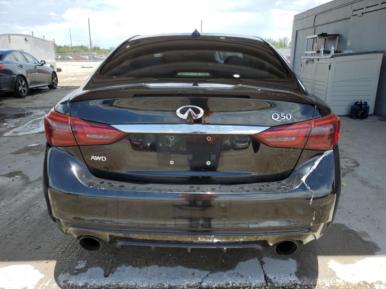 2018 Infiniti Q50 Luxe VIN: JN1EV7AR0JM435725 Lot: 62113625