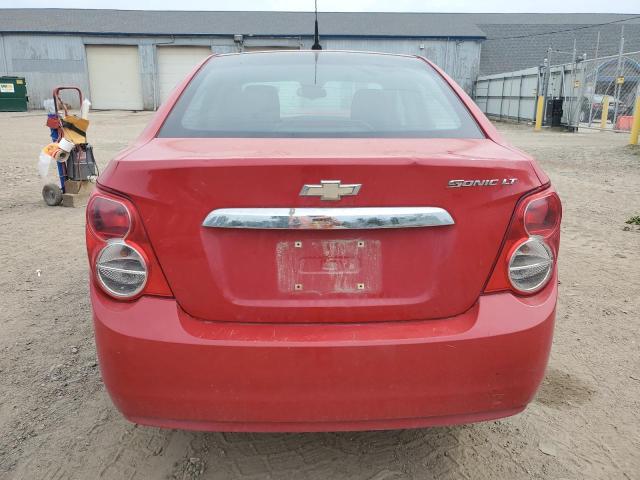 Sedans CHEVROLET SONIC 2012 Red