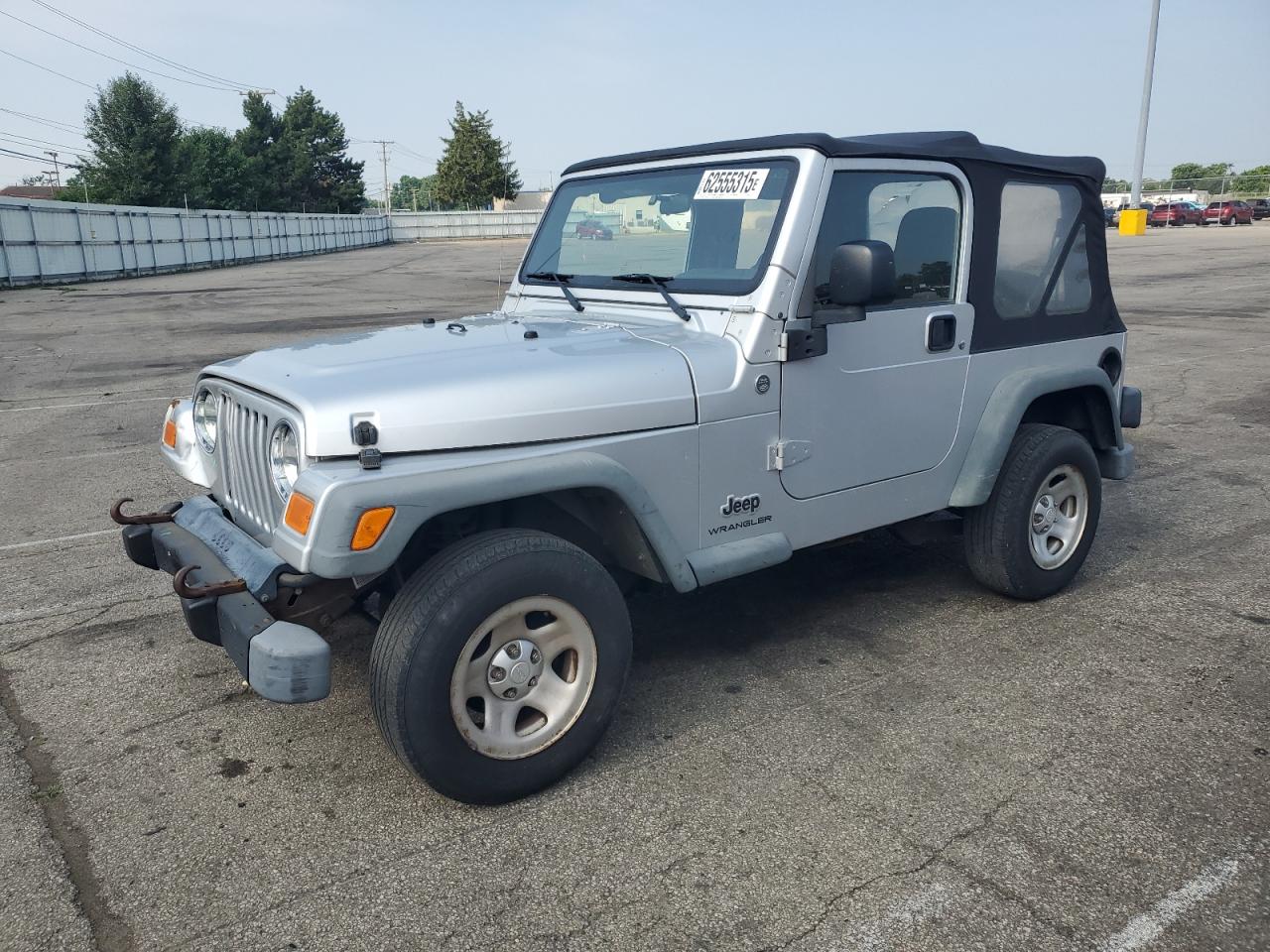 JEEP WRANGLER 2005 VIN 1J4FA29S55P355214