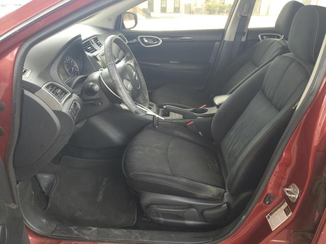  NISSAN SENTRA 2016 Czerwony