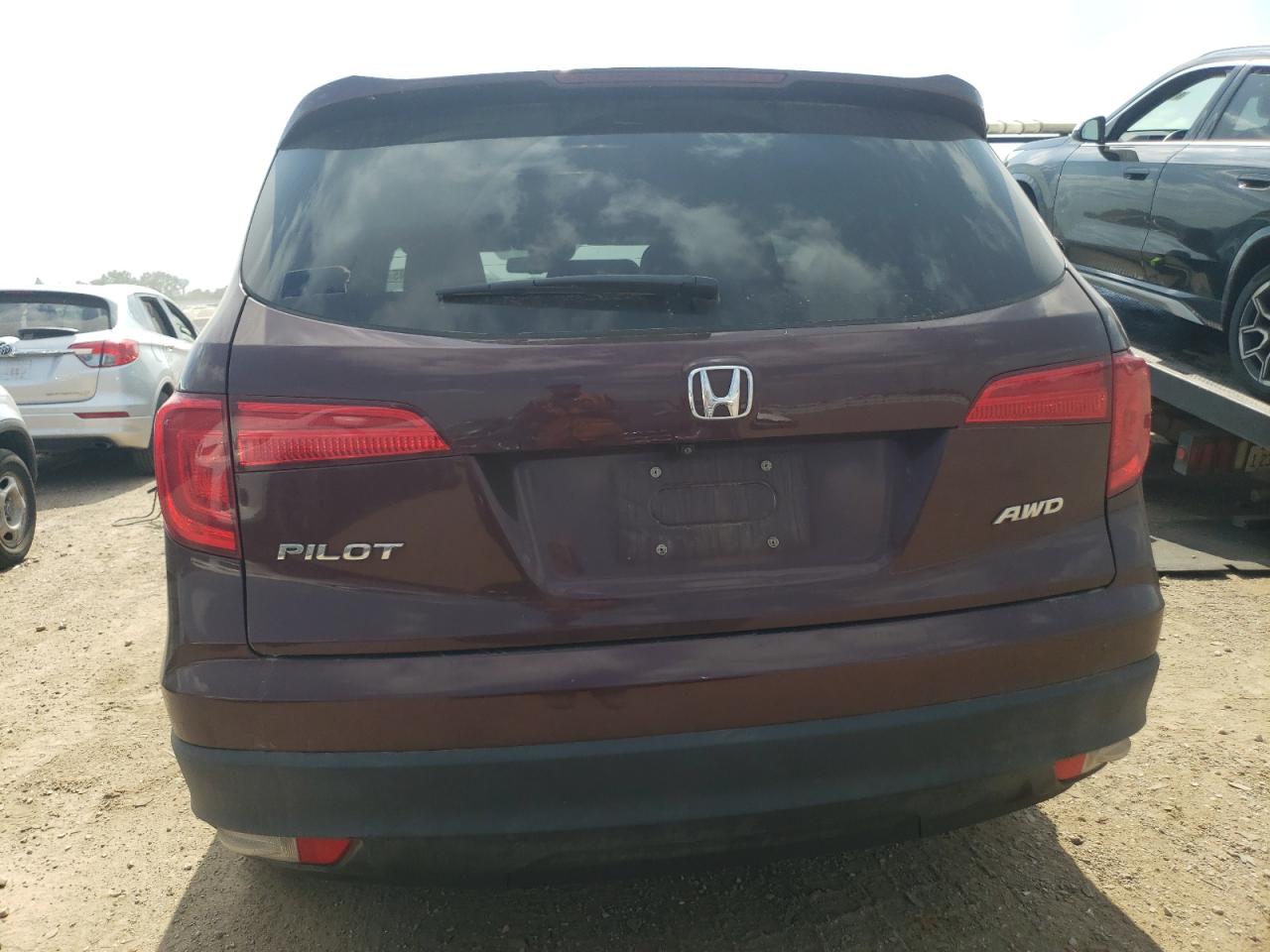 5FNYF6H61HB071735 HONDA PILOT 2017