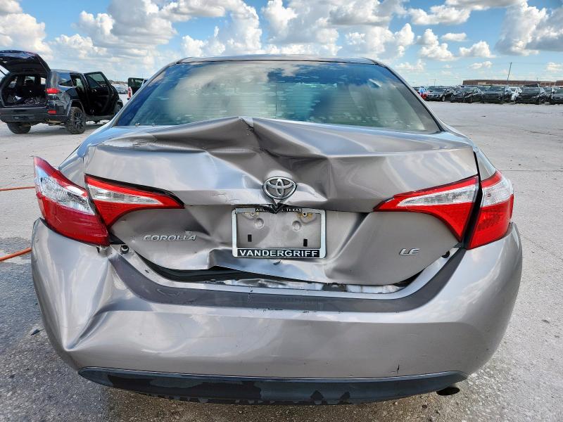  TOYOTA COROLLA 2016 Коричневый
