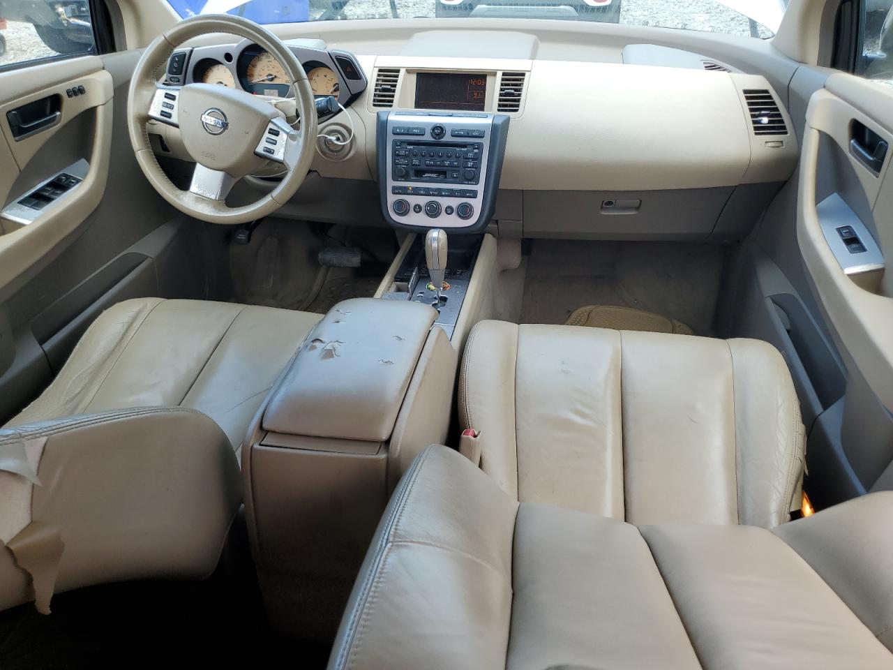 2005 Nissan Murano Sl VIN: JN8AZ08TX5W317740 Lot: 61190465
