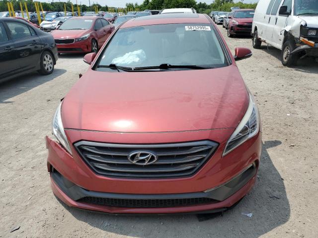  HYUNDAI SONATA 2017 Красный
