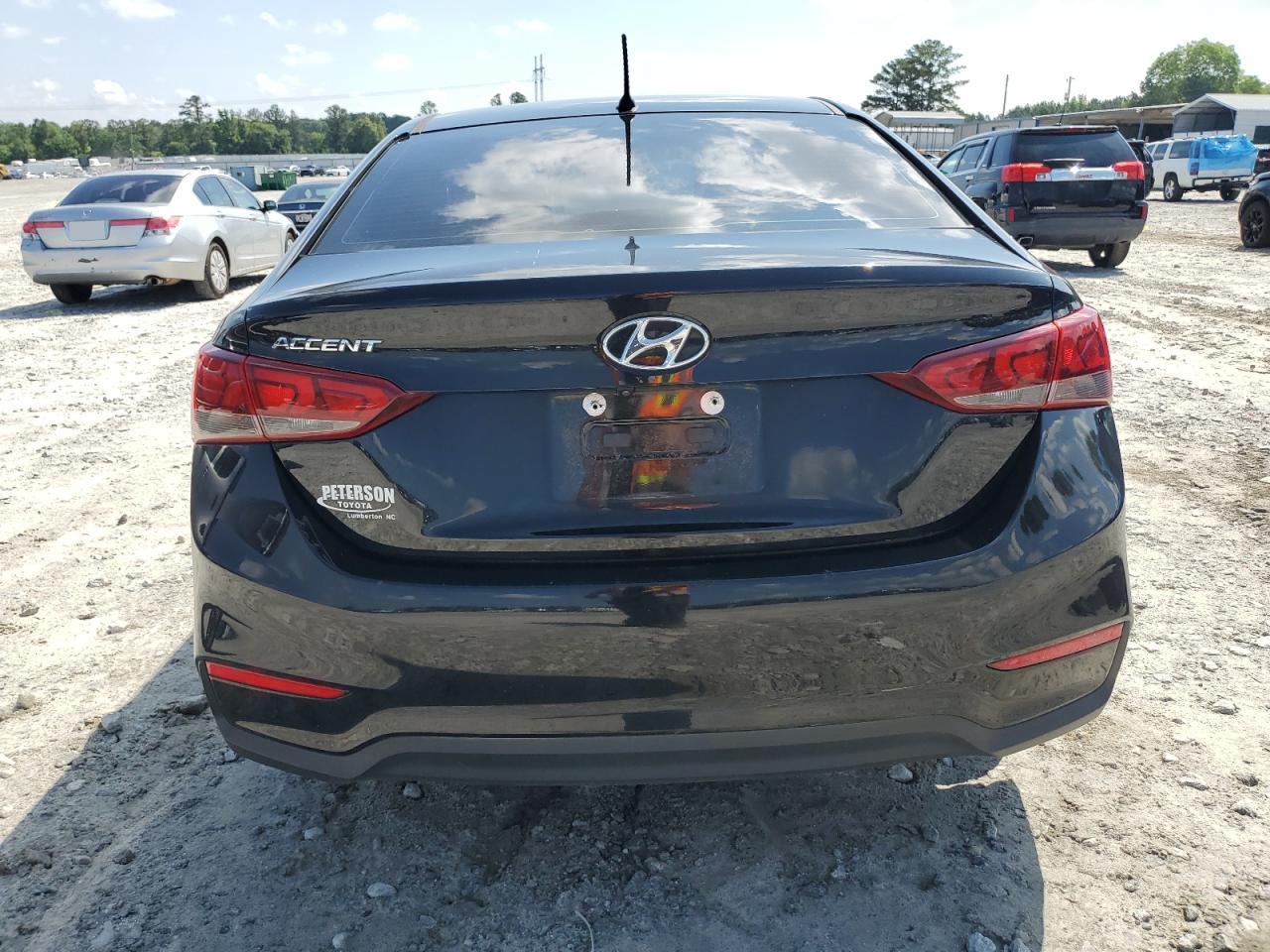 2021 Hyundai Accent Se VIN: 3KPC24A66ME129844 Lot: 58790195