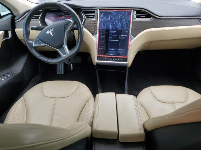 Hatchbacks TESLA MODEL S 2014 Blue