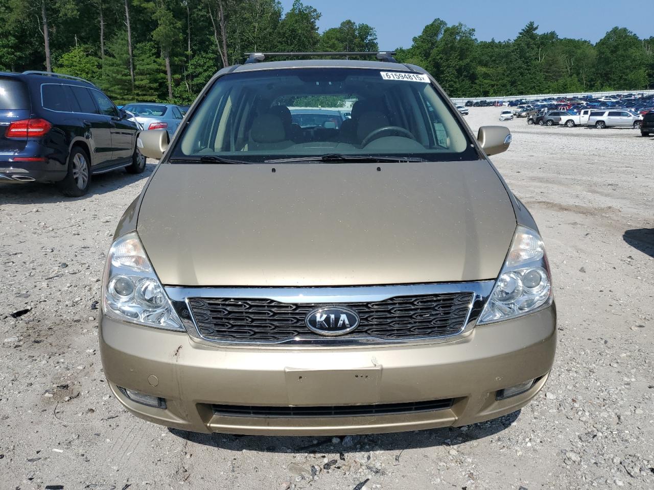 2011 Kia Sedona Ex VIN: KNDMH4C70B6387529 Lot: 61594815