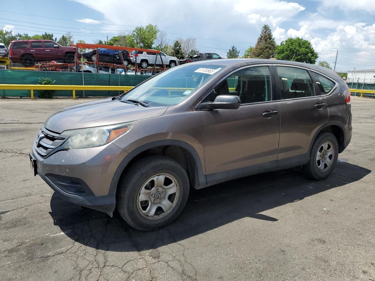 2012 Honda Cr-V Lx იყიდება Denver-ში, CO - Rear End