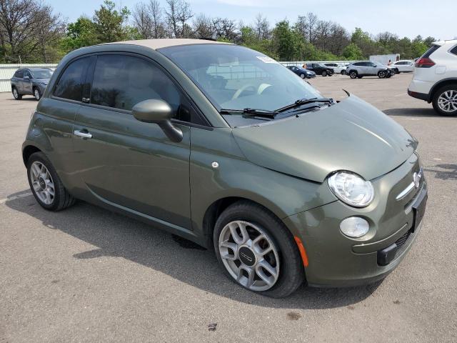  FIAT 500 2012 Зелений