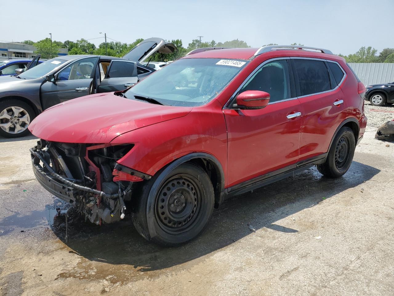 2017 Nissan Rogue S იყიდება Louisville-ში, KY - Front End