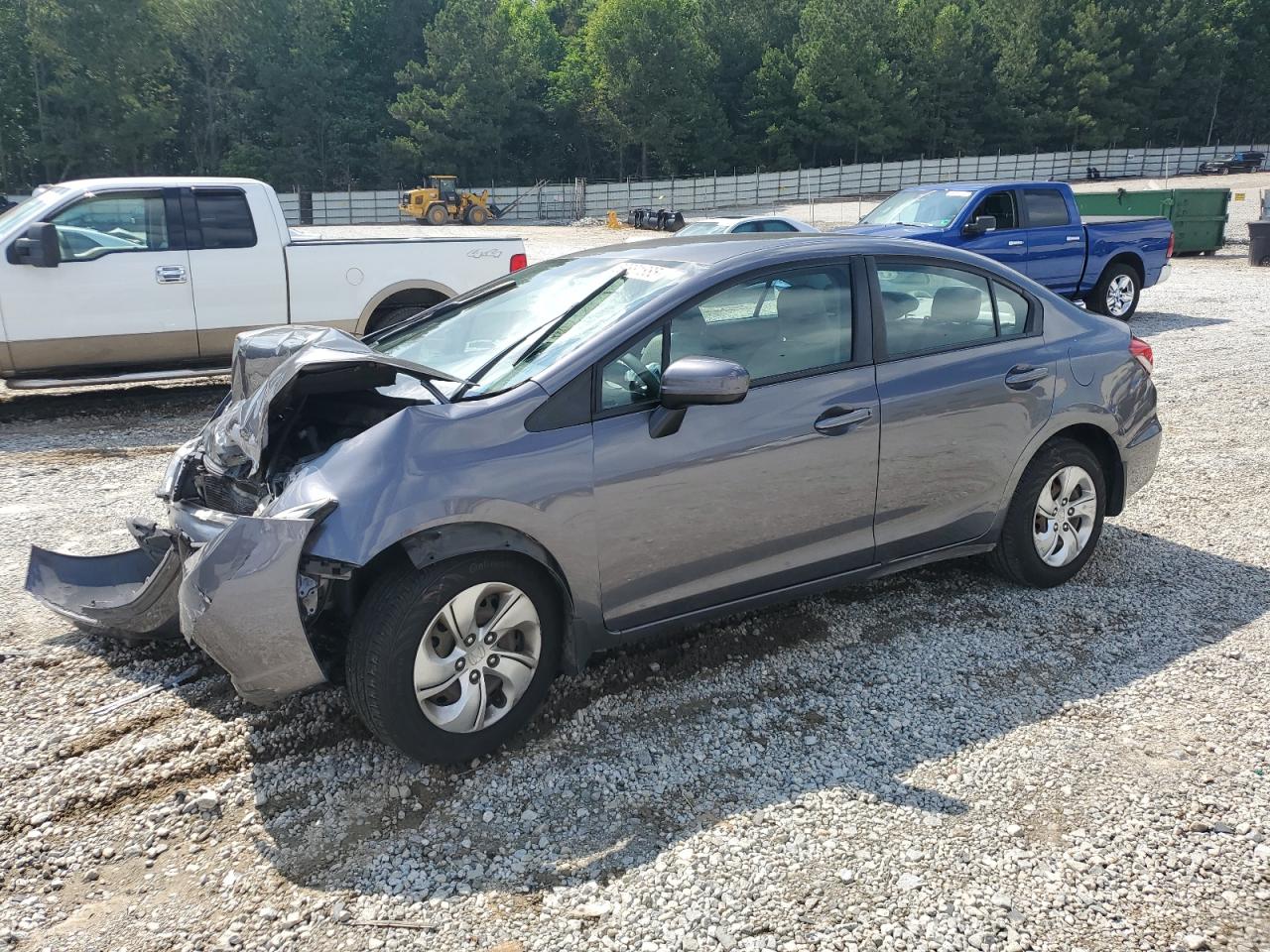 2015 Honda Civic Lx for Sale in Gainesville, GA - Front End