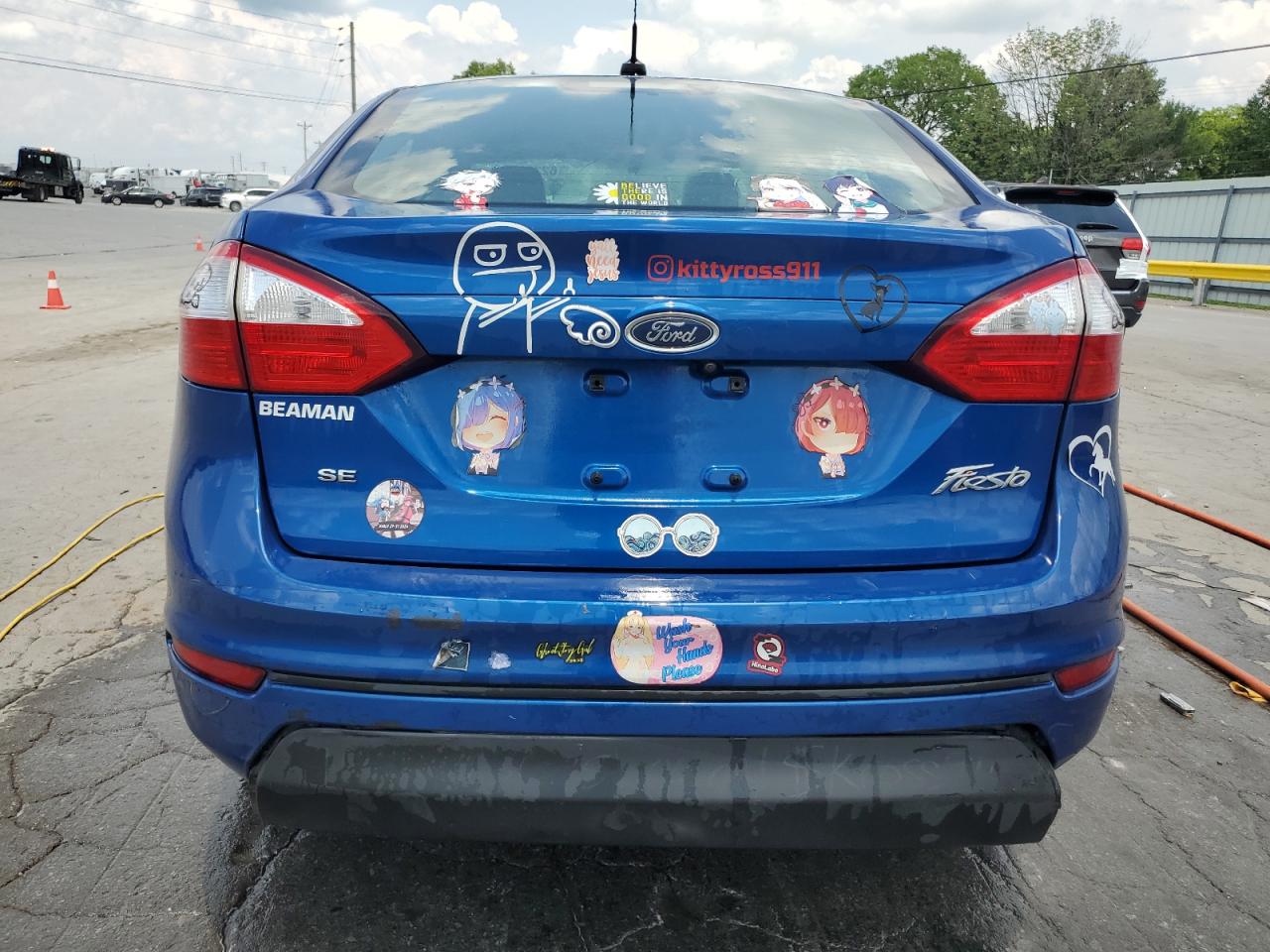 2018 Ford Fiesta Se VIN: 3FADP4BJ5JM145212 Lot: 62786365