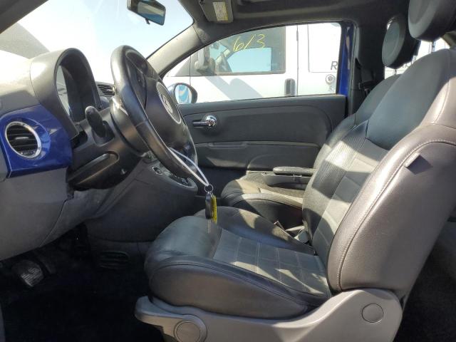  FIAT 500 2012 Синий