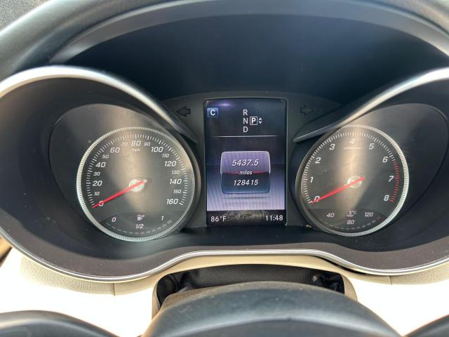Sedans MERCEDES-BENZ C-CLASS 2015 Granatowy