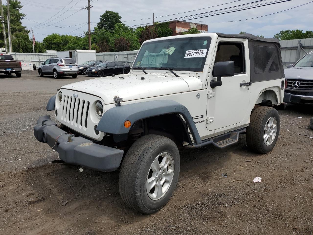 2010 Jeep Wrangler Sport zu verkaufen in New Britain, CT - Side