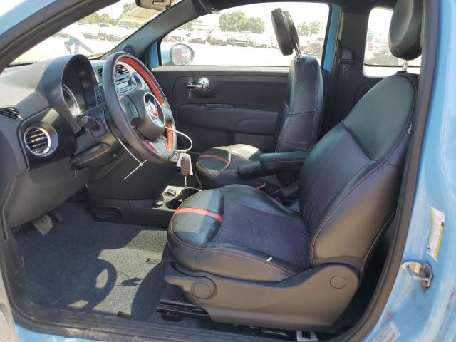  FIAT 500 2015 Синий
