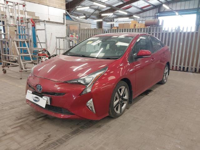 2016 TOYOTA PRIUS EXCE for sale at Copart SANDWICH