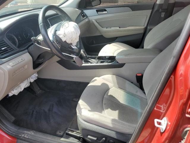  HYUNDAI SONATA 2018 Red