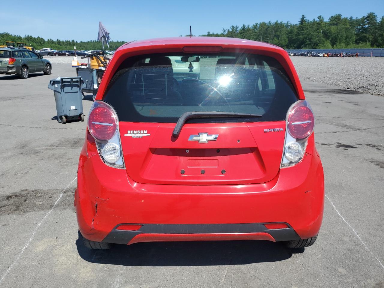 2014 Chevrolet Spark 1Lt VIN: KL8CD6S95EC501738 Lot: 62362005