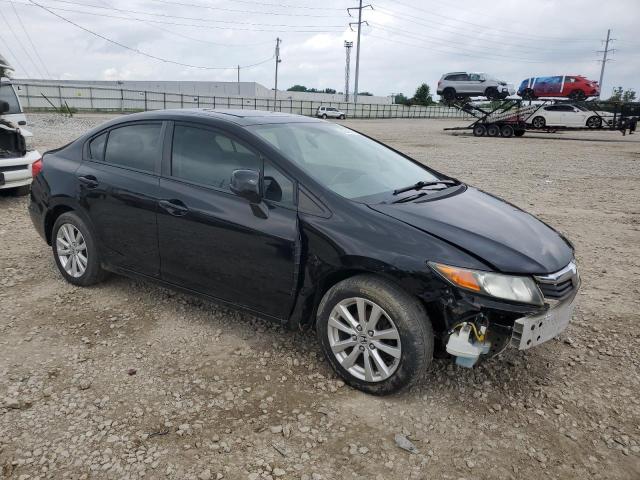 Sedans HONDA CIVIC 2012 Czarny