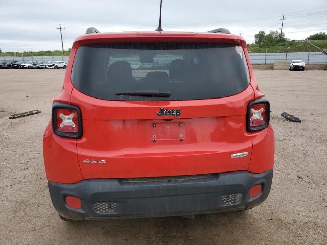  JEEP RENEGADE 2016 Красный